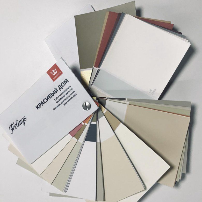 Коллекция цветов Tikkurila "Красивый дом"