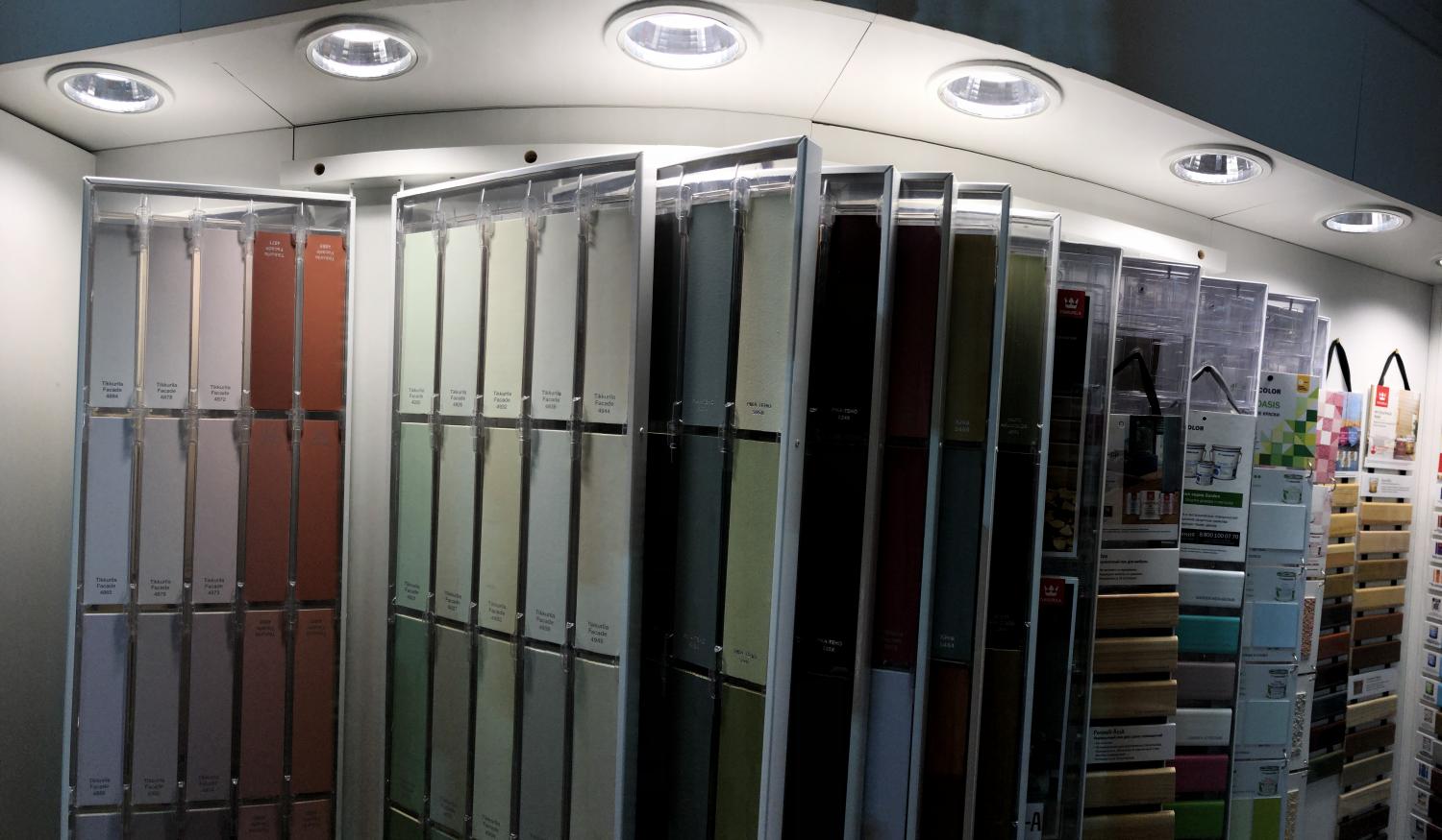 Коллекция цветов Tikkurila Симфония / Symphony / Опус 1-2 / Opus 1-2