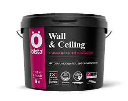 Краска для стен и потолков Wall&Ceiling