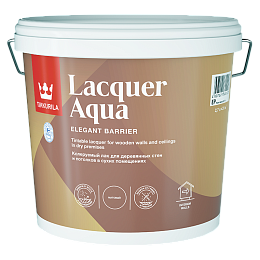 Лак панельный интерьерный LACQUER AQUA (матовый)