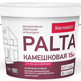Камешковая штукатурка Palta крупный